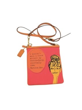Coach RARE Vintage Bonnie Cashin-Carry Kisslock Coin Pocket Crossbody Bag